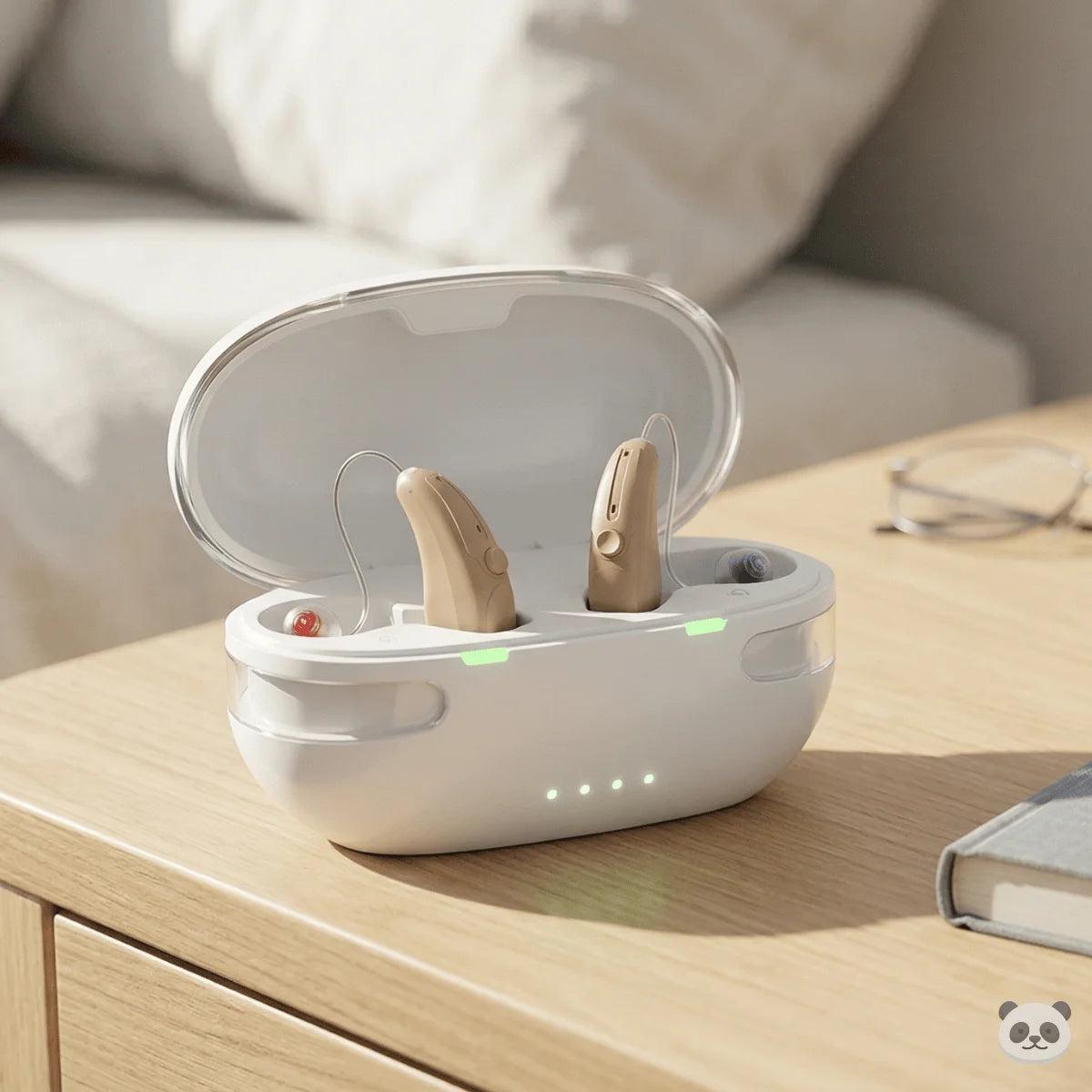 補聴器の試聴や相談のイメージ
